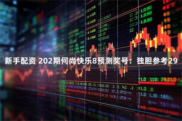 新手配资 202期何尚快乐8预测奖号：独胆参考29
